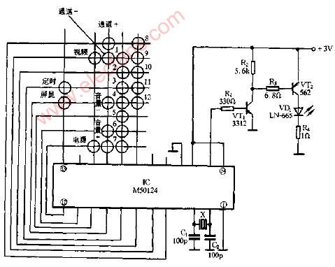 D型电视机集成电路图解析 技术演进与核心架构